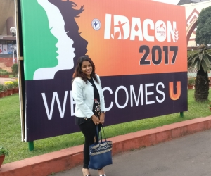 Registered dietcian and bariatric nutritionist, Mariam Lakdawala at the IDACON 2017.