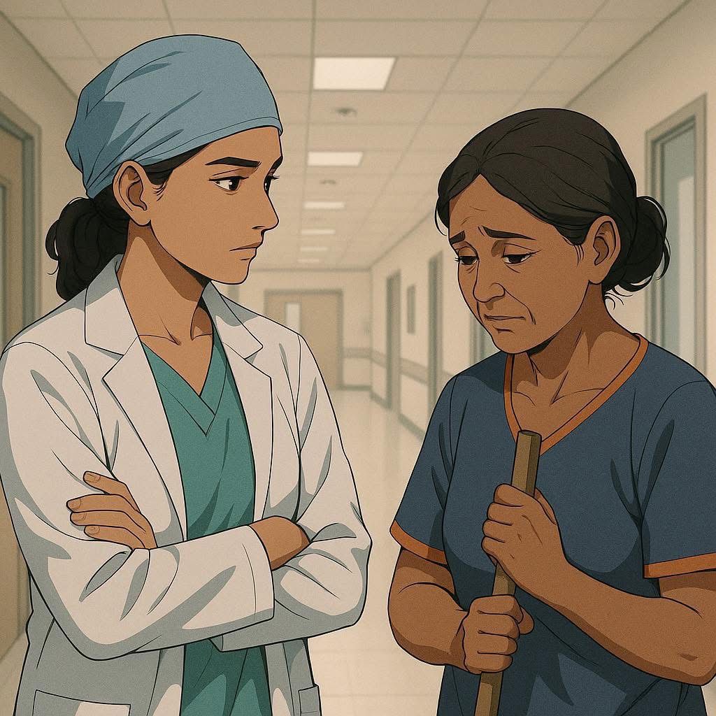 A page from a Doctor’s Diary